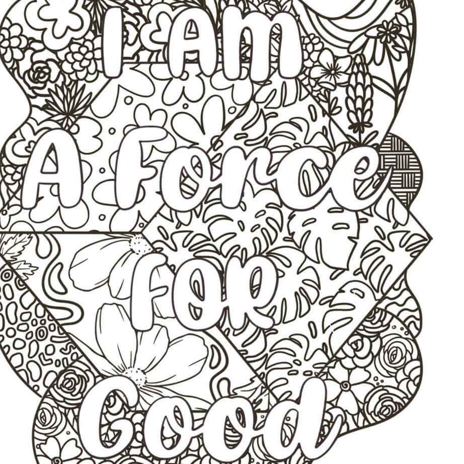 Adult coloring books page