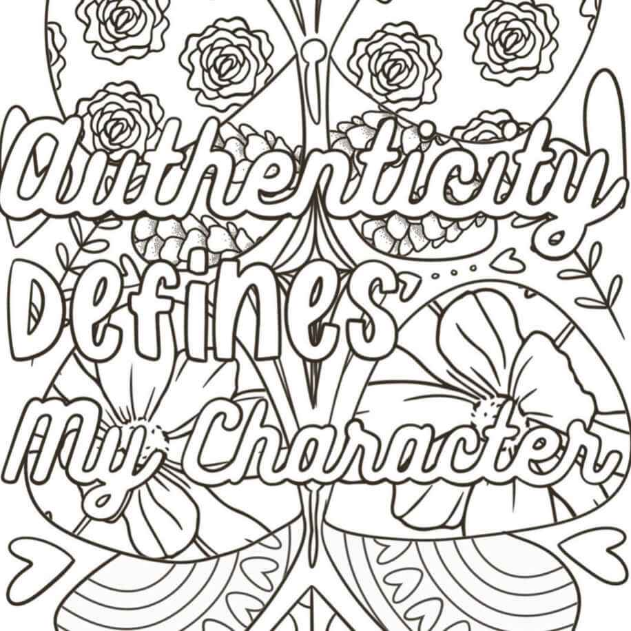 Mindfulness Coloring Pages for Adults