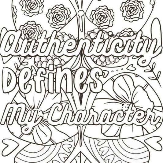 Mindfulness Coloring Pages for Adults