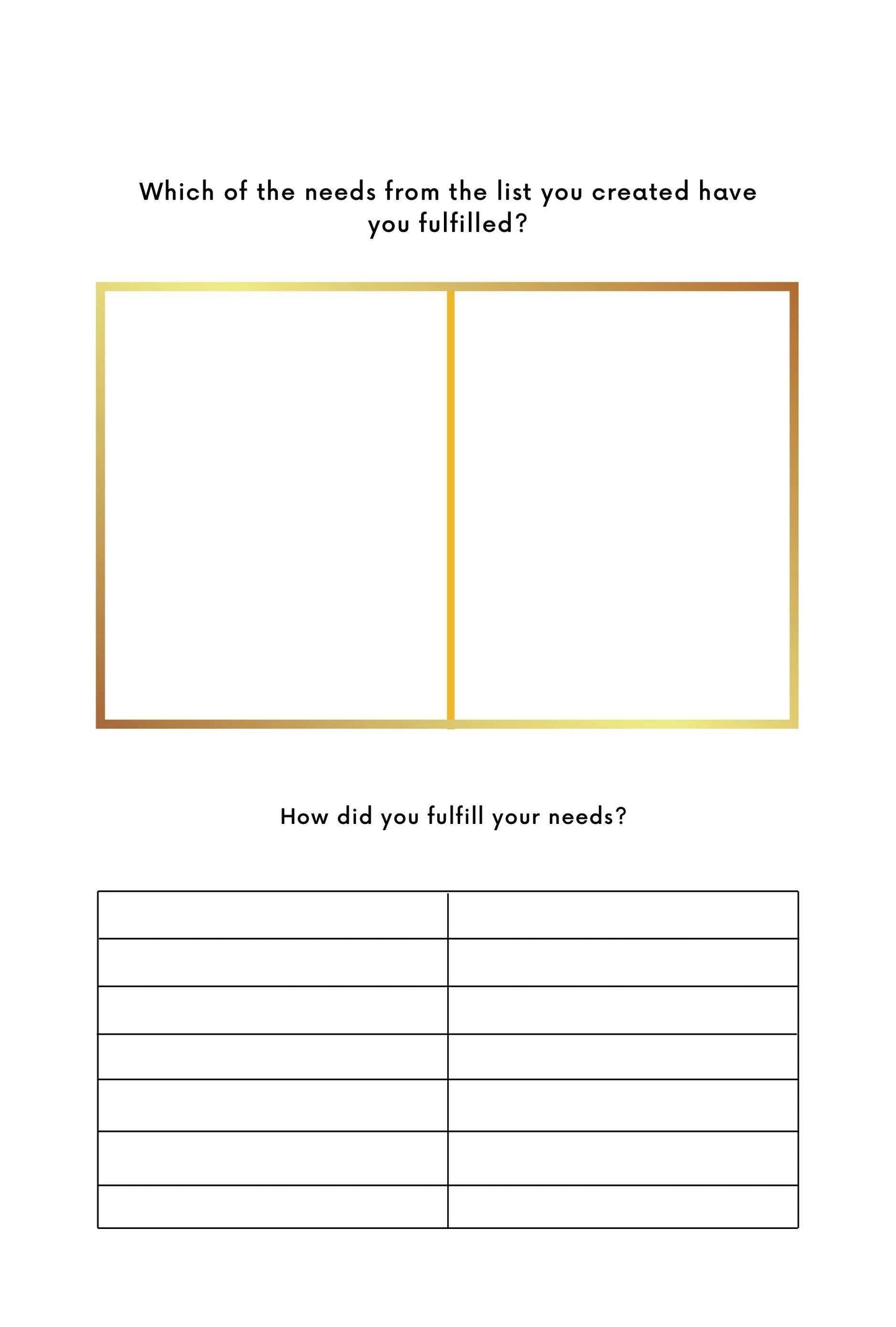 Goal-Setting Worksheets