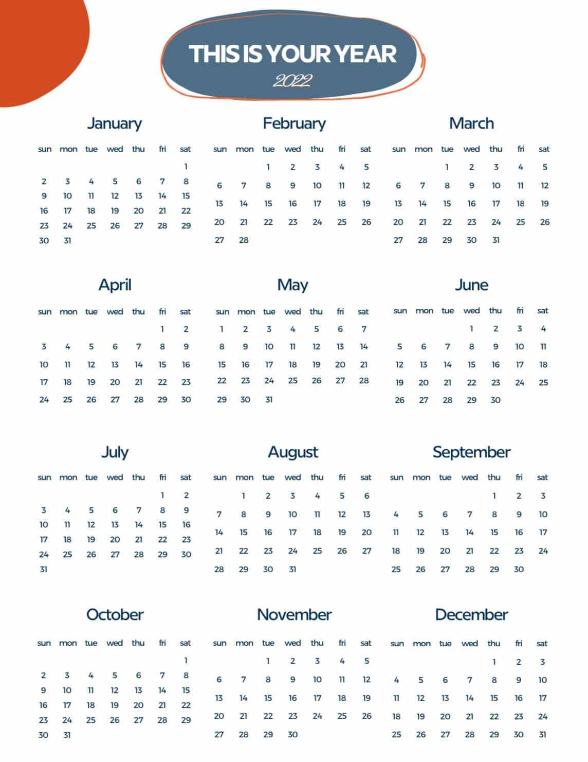 Minimalist Undated Planner with Elegant Design