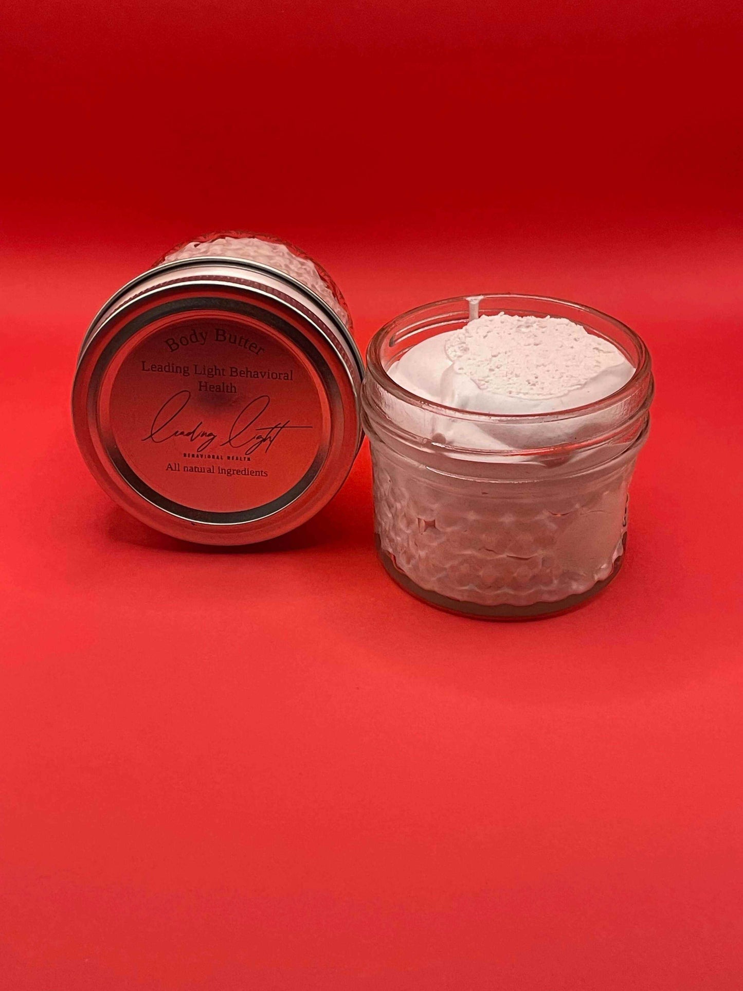 Natural Body Butter with Essential Oils and Plant-Based Formula